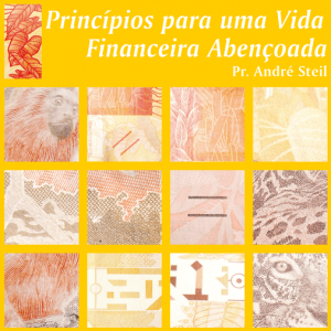 Princípios para uma vida financeira abençoada